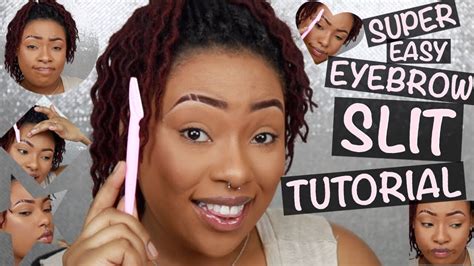 eyebrow slit ideas|eyebrow slit tutorial.